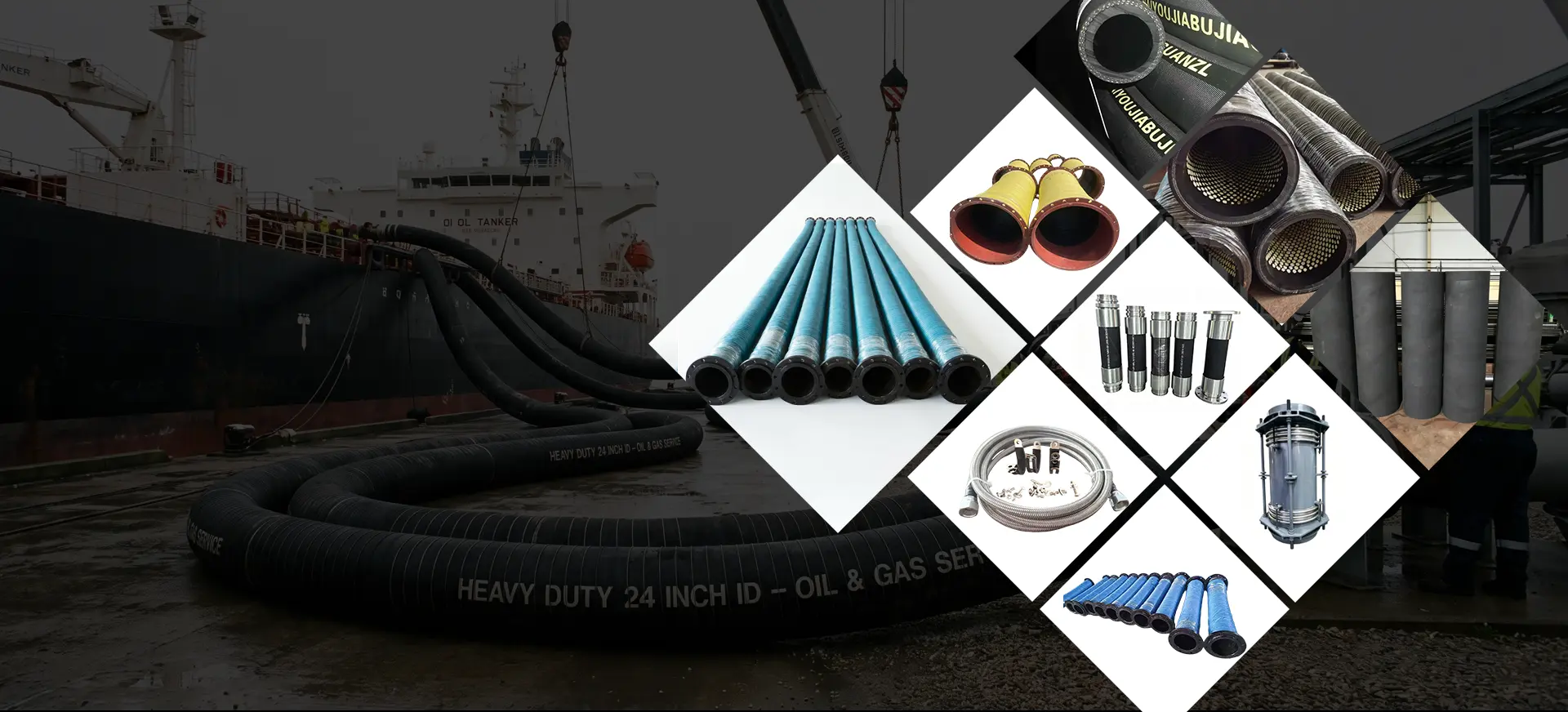 Trung Quốc Ống cao su đường kính lớn nhà cung cấp